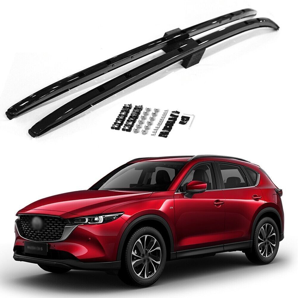 Roof Rack Rails Fits for Mazda CX-5 CX5 2017-2024 Luggage Cross Bar Roof Bars 2X