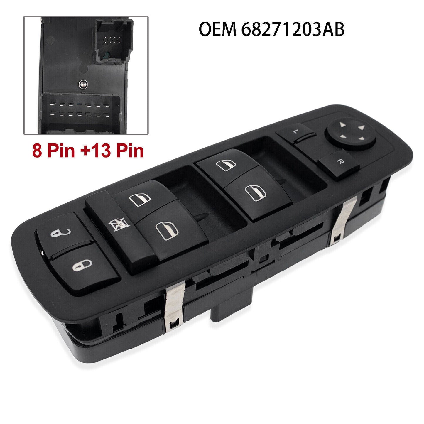 For 2014-2016 for Jeep Cherokee 2.4 3.2 Driver Master Power Window Switch 68271203AB