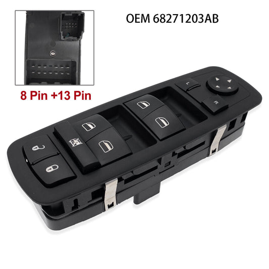 For 2014-2016 for Jeep Cherokee 2.4 3.2 Driver Master Power Window Switch 68271203AB