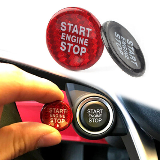 Sticker Decoration One Start Button for Alfa Romeo Giulia for Stelvio ignition Car