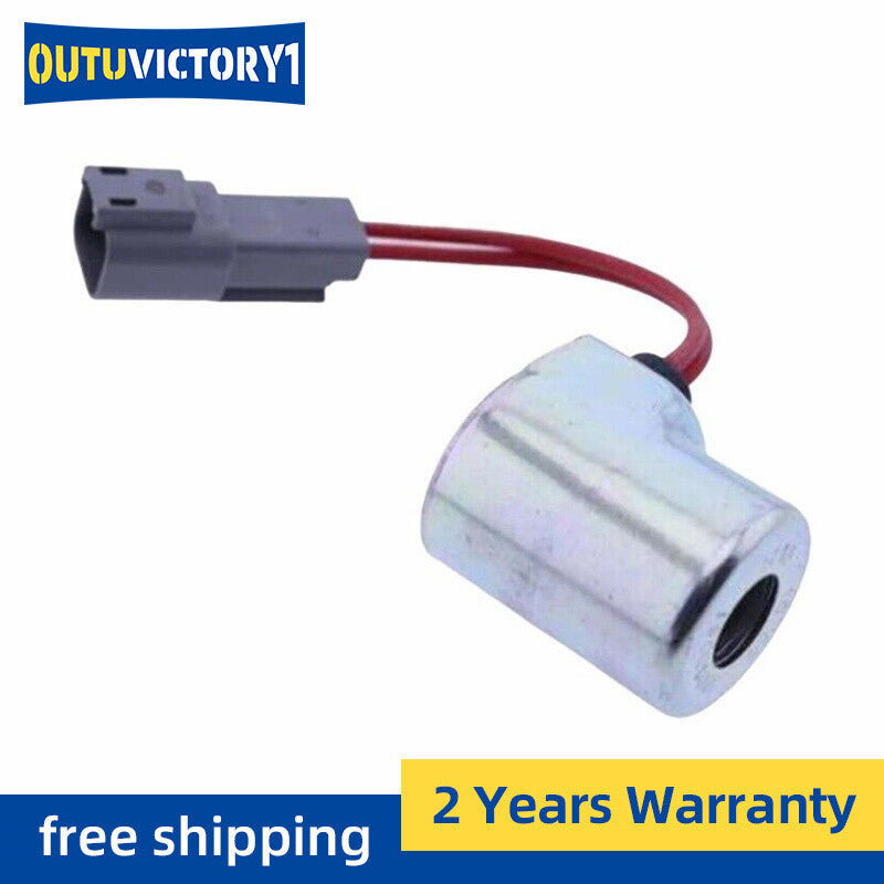 Solenoid valve coils 6678891 and 38010061 are suitable for Bobcat loaders 753, 773, A300, and S130-.