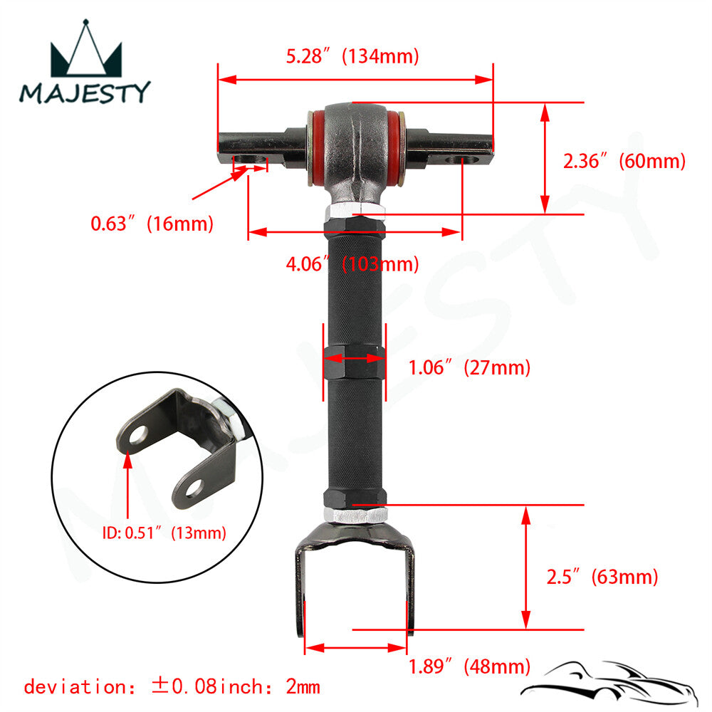 Rear Adjustable Camber Kit For 02-06 for Acura RSX 2001-2005 for Honda for Civic 2002-2005