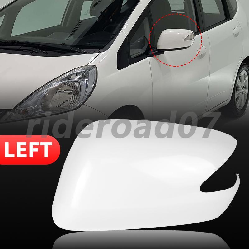 Left Side Rearview Mirror Cap Cover for Honda Fit Jazz 2009-2013