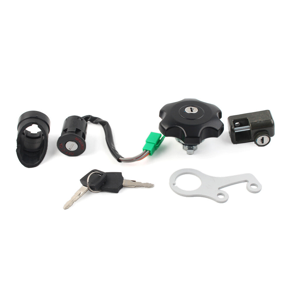 for Suzuki DRZ400SM 2005-2022Ignition Key Switch Gas Cap Lock Set