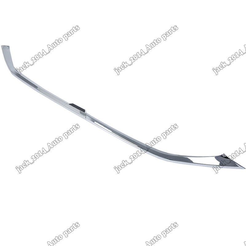 for Toyota CHR C-HR 2016-2020 Chrome ABS Front Bumper Bottom Lip Cover Trim 2PCS