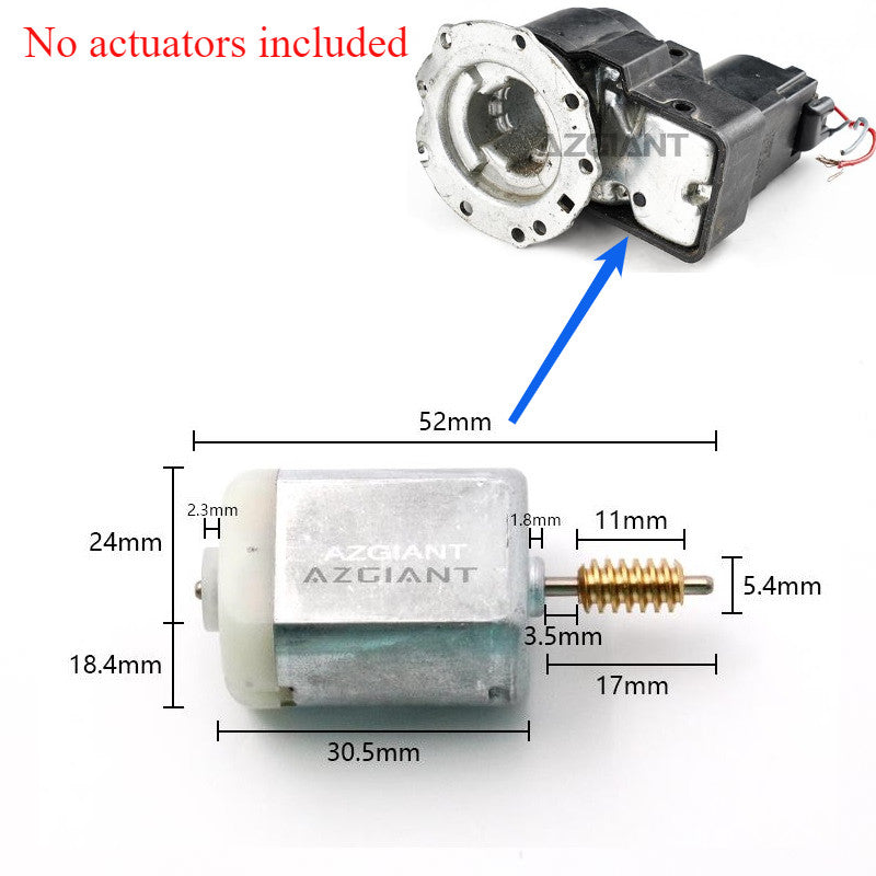 The electric folding side mirror motor is compatible with for Chevrolet Silverado 1500 2500 (2007 ~ 2018).