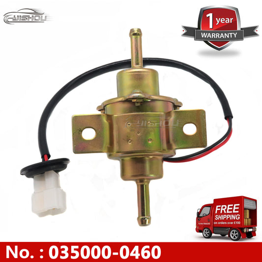 125855 - 2030 12V Diesel Electric Fuel Pump for Yanmar, Kubota, Cub Cadet 12585-520