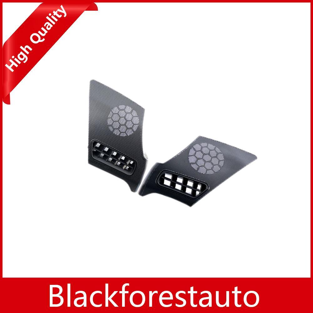 Left Right for Mercedes-Benz E-Class W210 Dash Vent Speaker Grill Covers Black