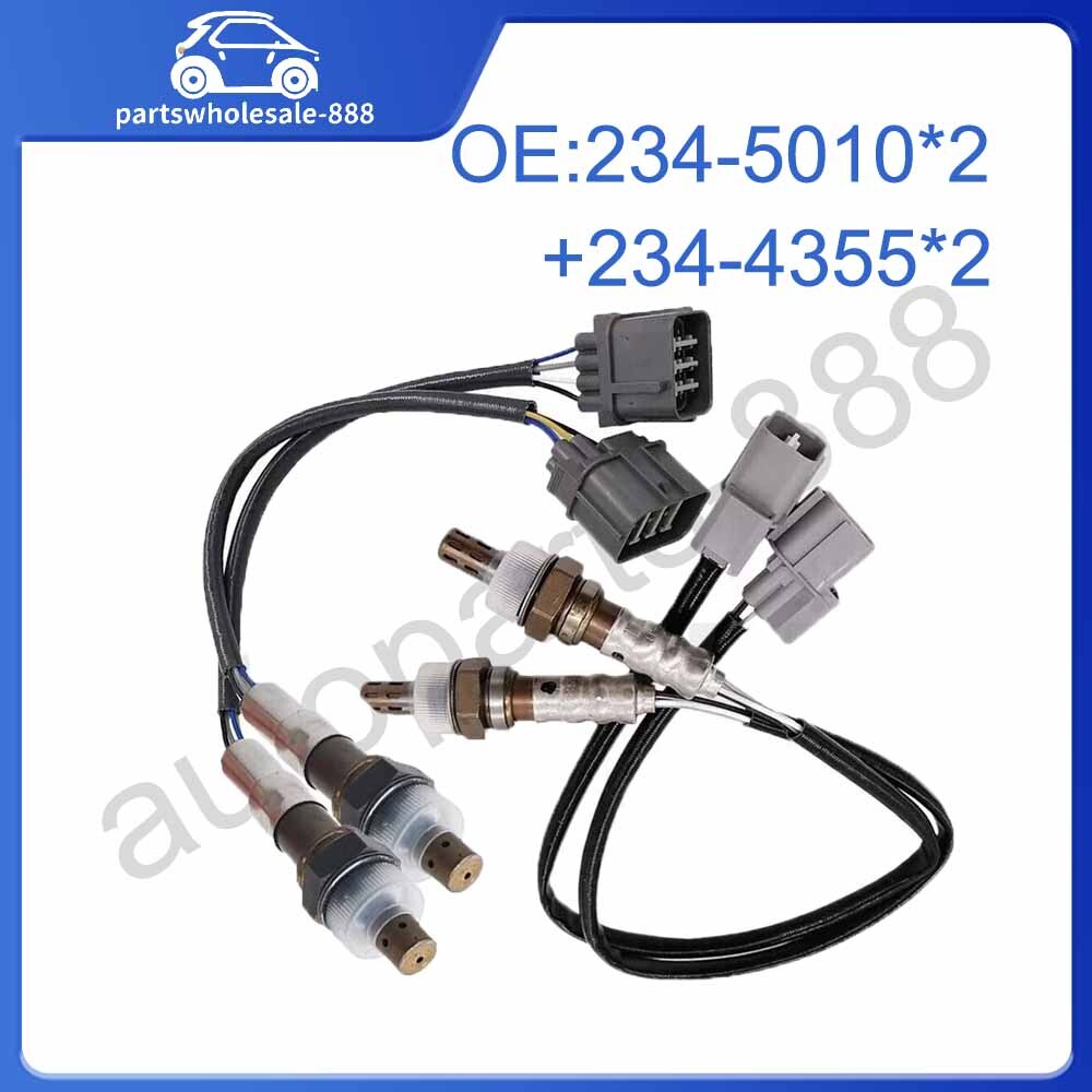 Four oxygen sensors are compatible with for Honda Accord Odyssey Pilot Ridgeline for Acura MDX RL TL 3.5L