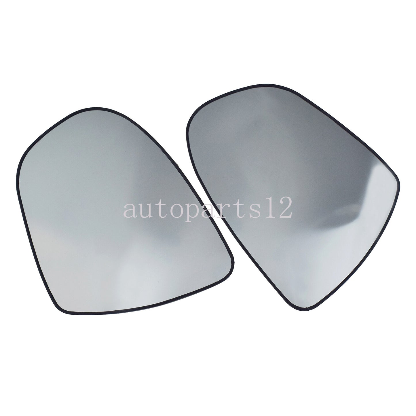 Left and right mirror-finish heated windows (pair) for Kia Optima 2011 - 2016