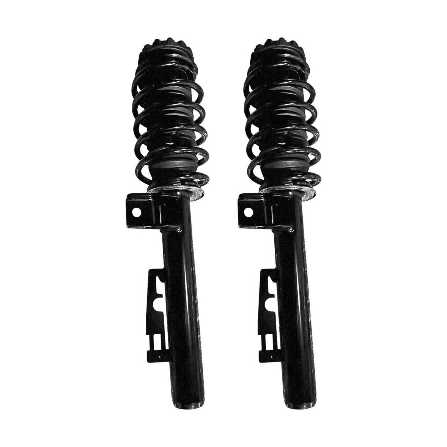 A pair of left and right front shock absorber struts with EDC for Smart Fortwo W453