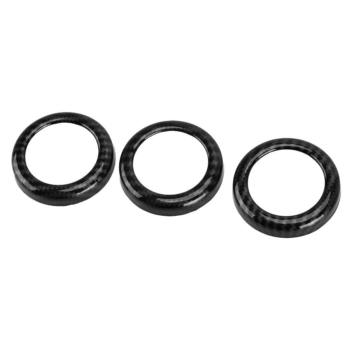Set A/C Air Conditioner Switch Knob Ring Cover Fit for Nissan 370Z 2009-2020
