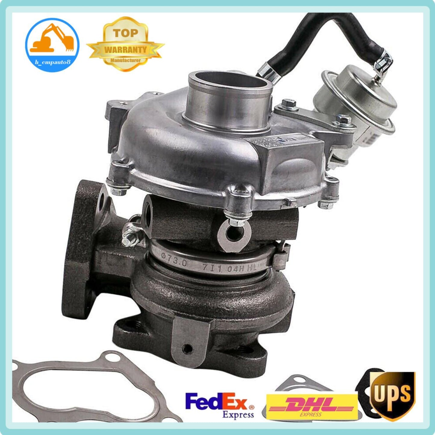 Turbo Turbocharger RHF4 1515A029 VT10 for Mitsubishi Triton Storm L200 4D56U 2.5
