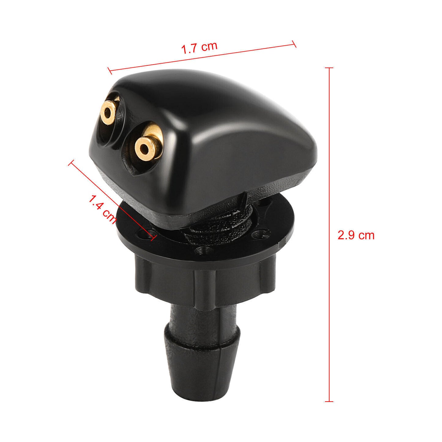 2PCS Washer Nozzles Fits for Dodge for Kia for Chevrolet for Acura TLX 1998 2000 2001-2020