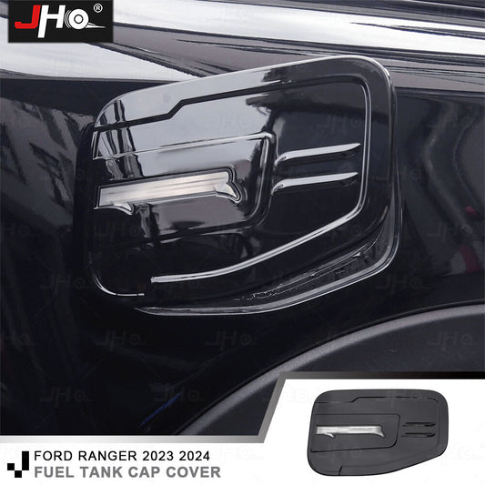 Exterior Filler Fuel Door Tank Gas Cap Cover Trim for Ford Ranger 2023-2024