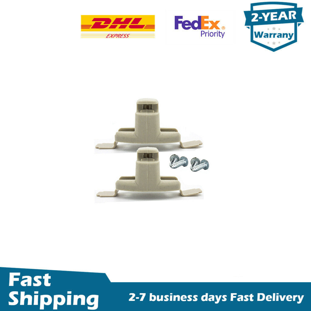 2PCS Beige Sun Visor Clip Holder Bracket Fit for BMW E46 323i 323Ci 325i Ci Xi M3