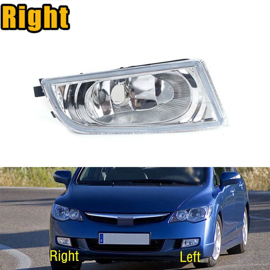 Right no bulb Fog Light for Honda for Civic FD1 FD2 2006-2011 For CIIMO 2012- 2015