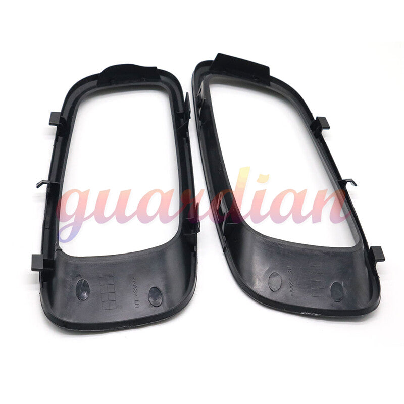 Left+Right Fog Light Lamp Frame Cover for Mitsubishi Pajero MONTERO MK3 00-03