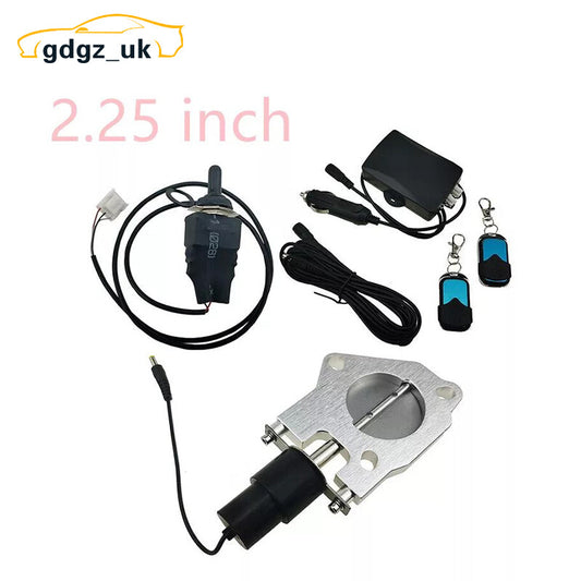 2.25 Electric Exhaust Valve Control Motor Kit with Manual and Remote Switch