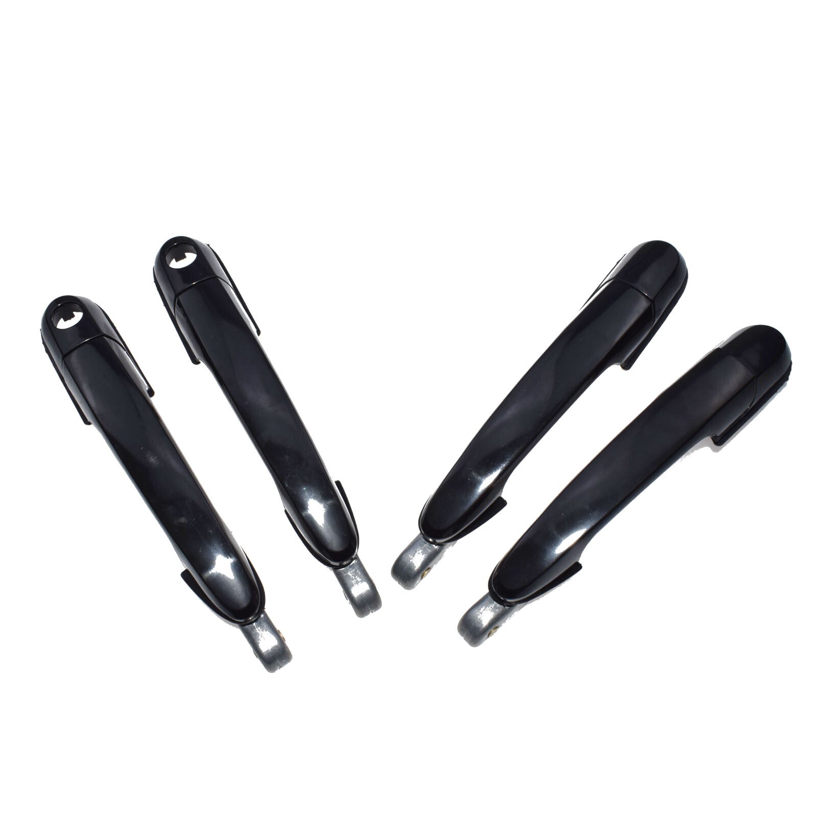4-pack of original black exterior door handles suitable for 05-09 for Tucson 2.0 2.7L