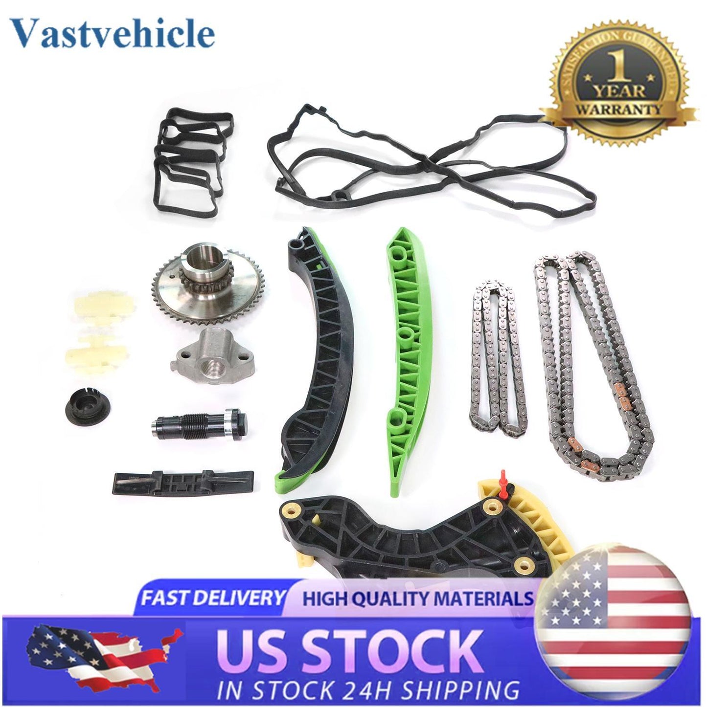 Timing Chain Kit For 2012-2014 for Mercedes-Benz C250 1.8L 0009931078