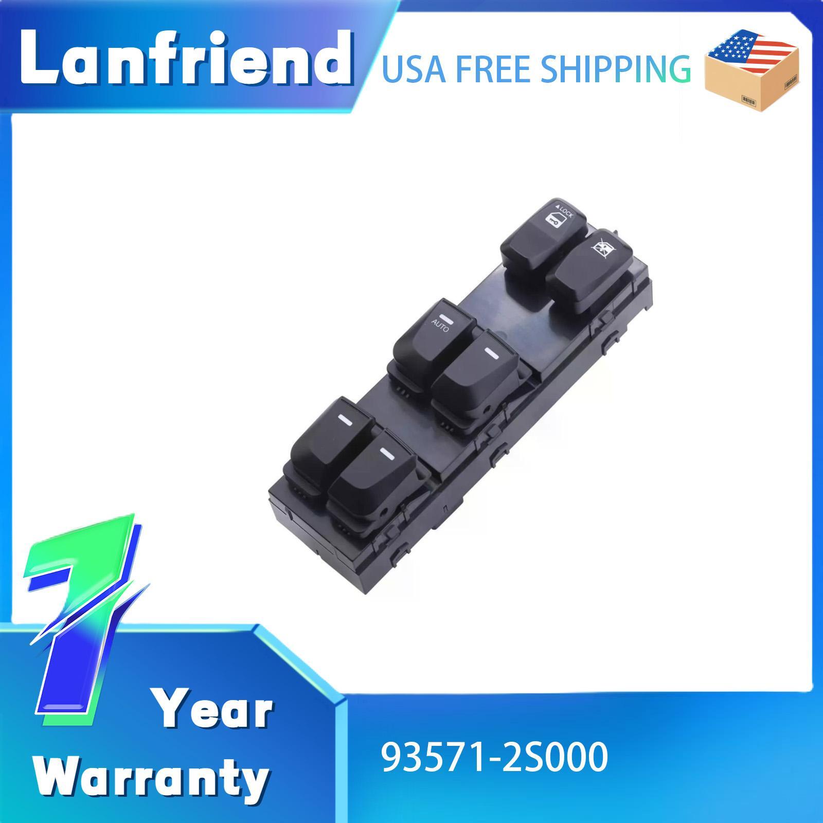 935712S000 Power Window Switch Fit for Hyundai for Tucson ix35 2010-2015 Front