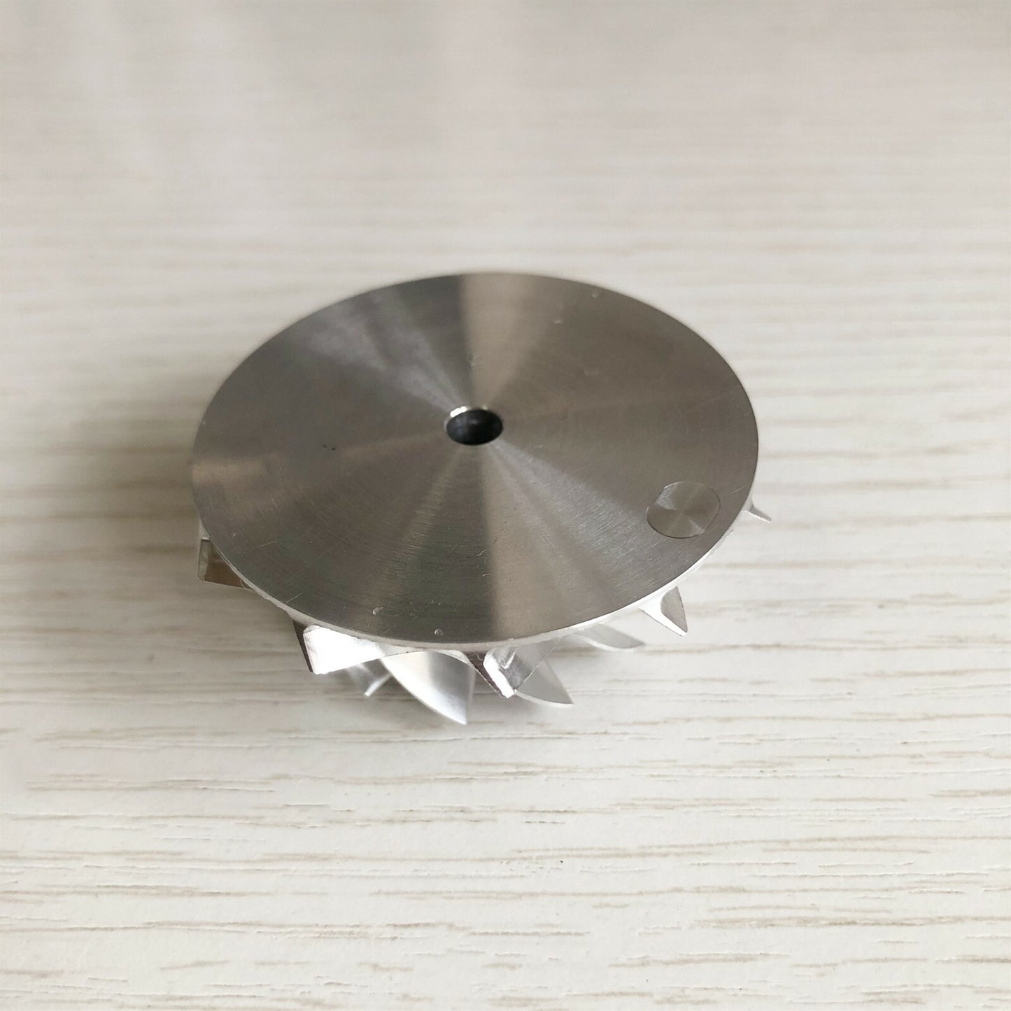TD04 34.82/49.00 mm 11+0 Blade High-Performance Turbine Billet Compressor Wheel