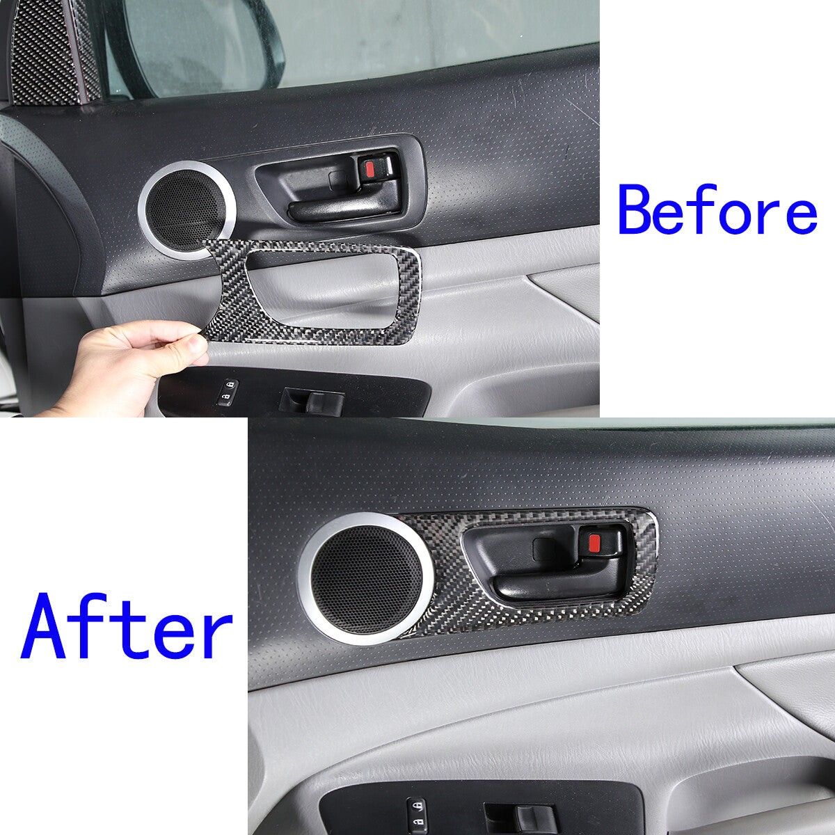 Red air conditioning control lever trim available on for Toyota @ for Civic 11th 2022 to the USA.