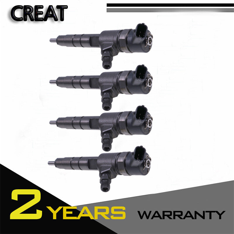 4PCS New Fuel Injector Fit for Yanmar 4TNV88C Engine 129A00-53100 0445110463
