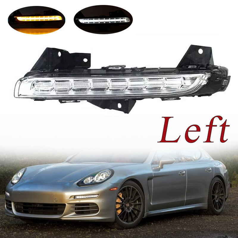 One left-side daytime running light/signal light for Porsche for Panamera 2014-2017
