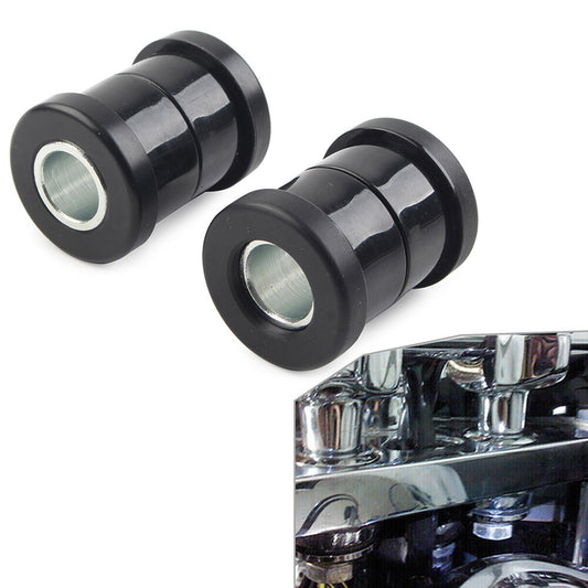 Lenker Riser Buchsen f¨¹r for Harley Sportster Softail Dyna Super Glide FXD Schwarz