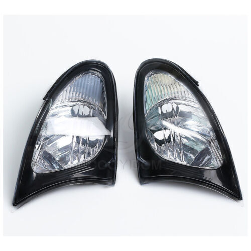 LHRH White Corner Lights/Turn Signal Lights for BMW 2002-2005 E46 4D/5D Sedan 325i