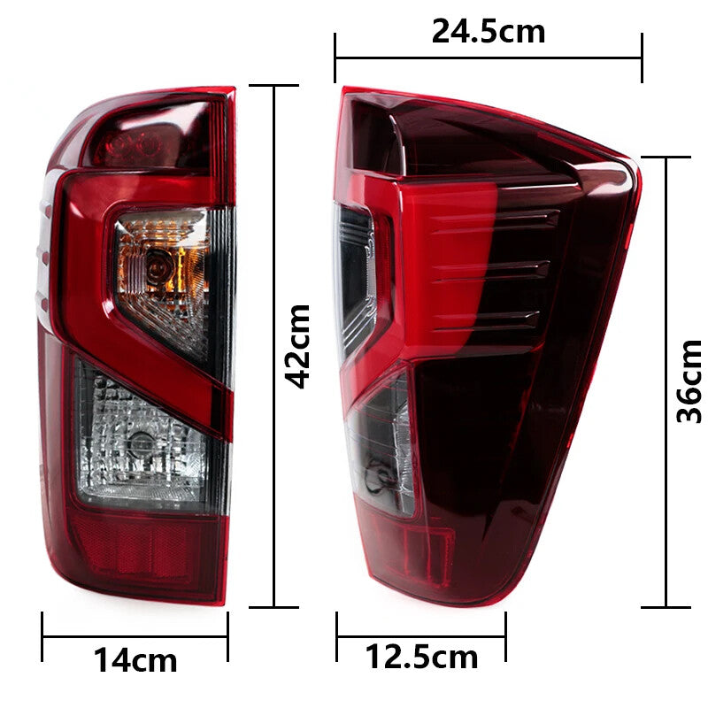 1Pcs RH LED Rear Tail Light Turn Signal Light for Nissan Navara Np300 2021-23