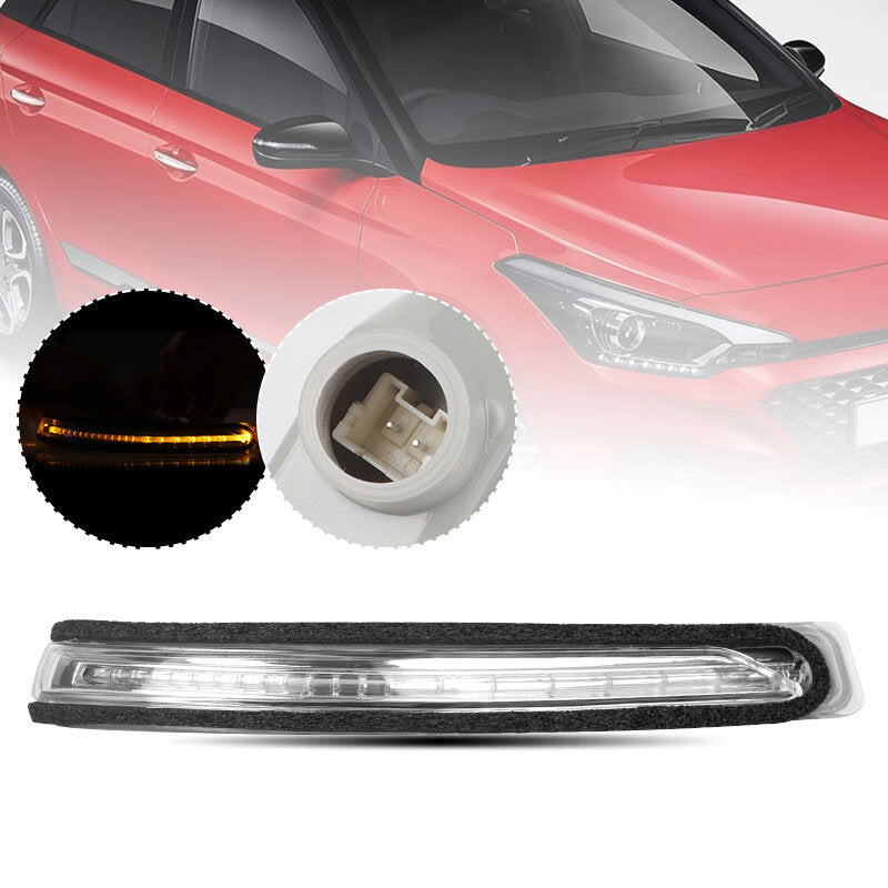 1x Right Side LED Mirror Turn Signal Indicator Light for Hyundai i20 2014-2020