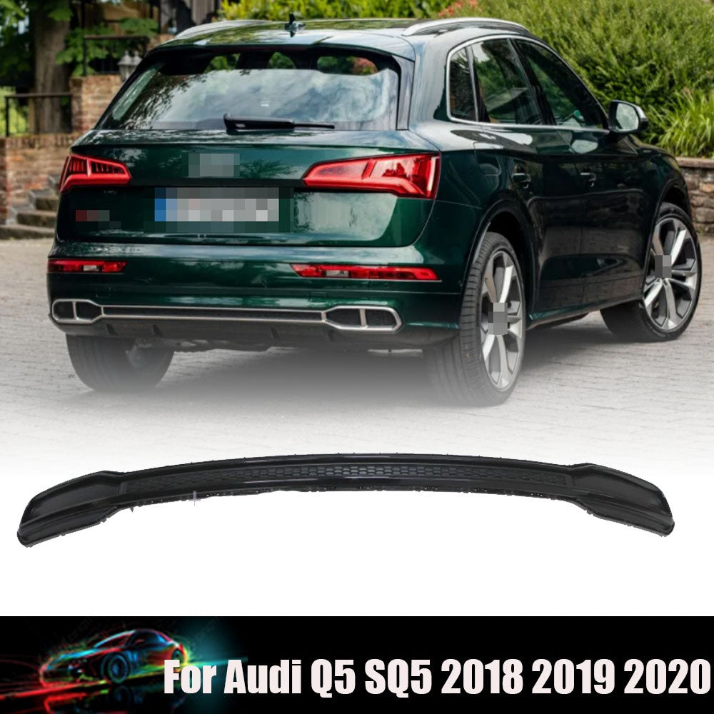 New Rear Bumper Lower Trim Strip Grille Black Fit for Audi for Q5 SQ5 2018 2019 2020