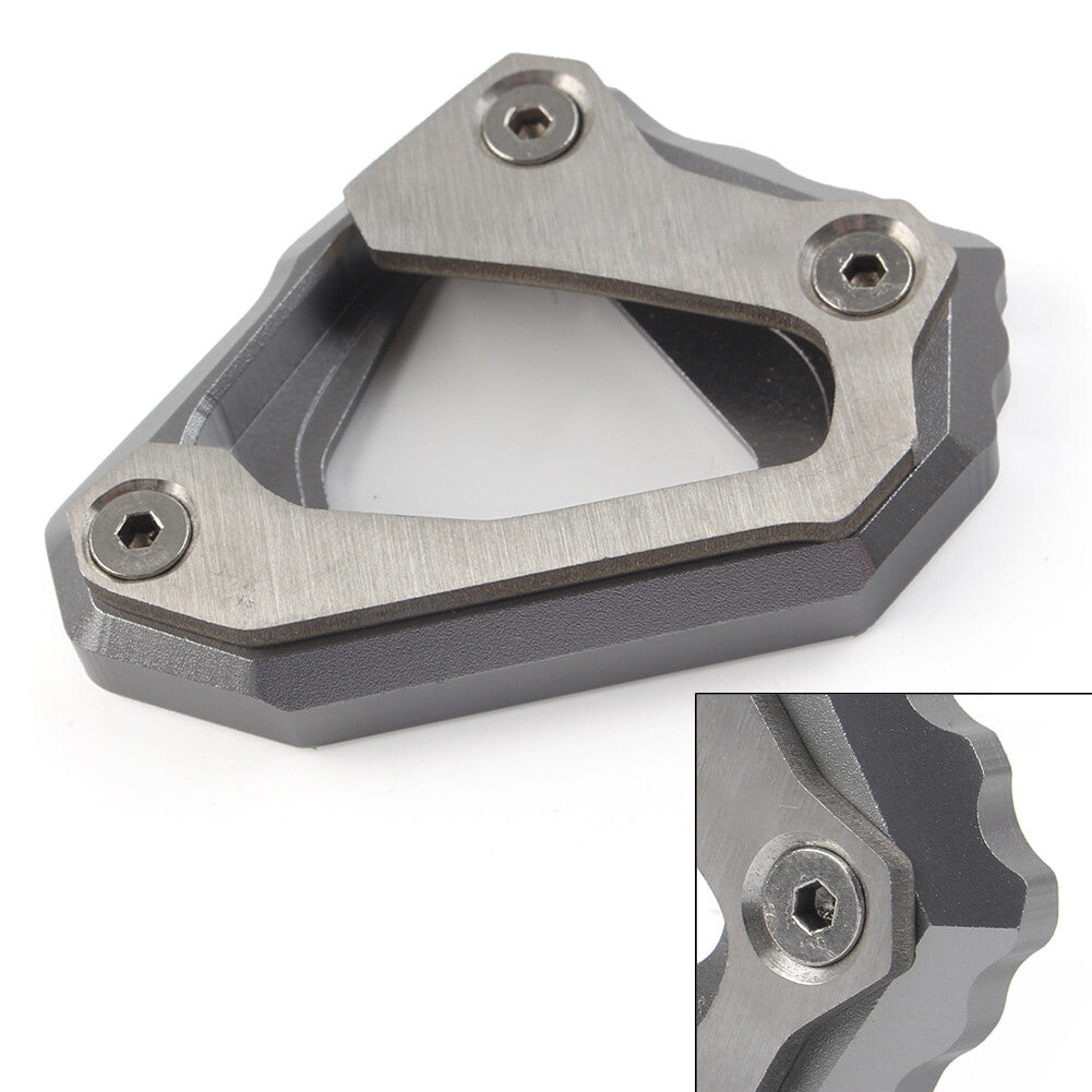 for Yamaha MT-10 2015-2021 Kickstand Side Stand Enlarger Foot Support Pad Plate