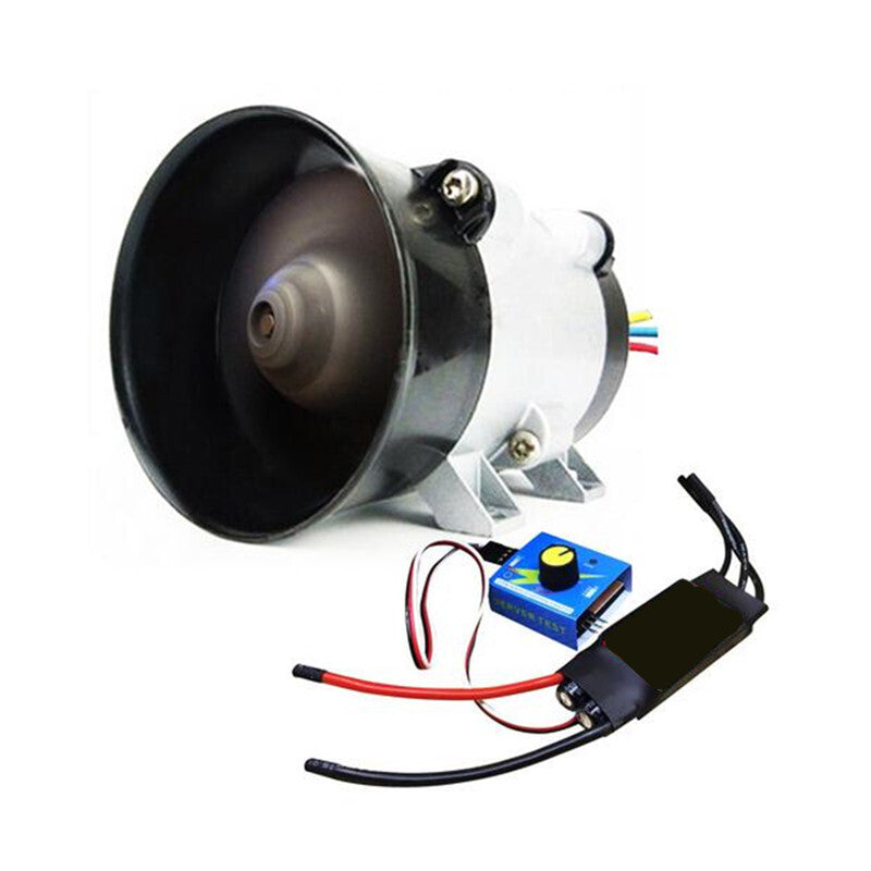 Universal Car Electric Turbine Power Turbo Charger Tan Boost Air Intake Fan 12V