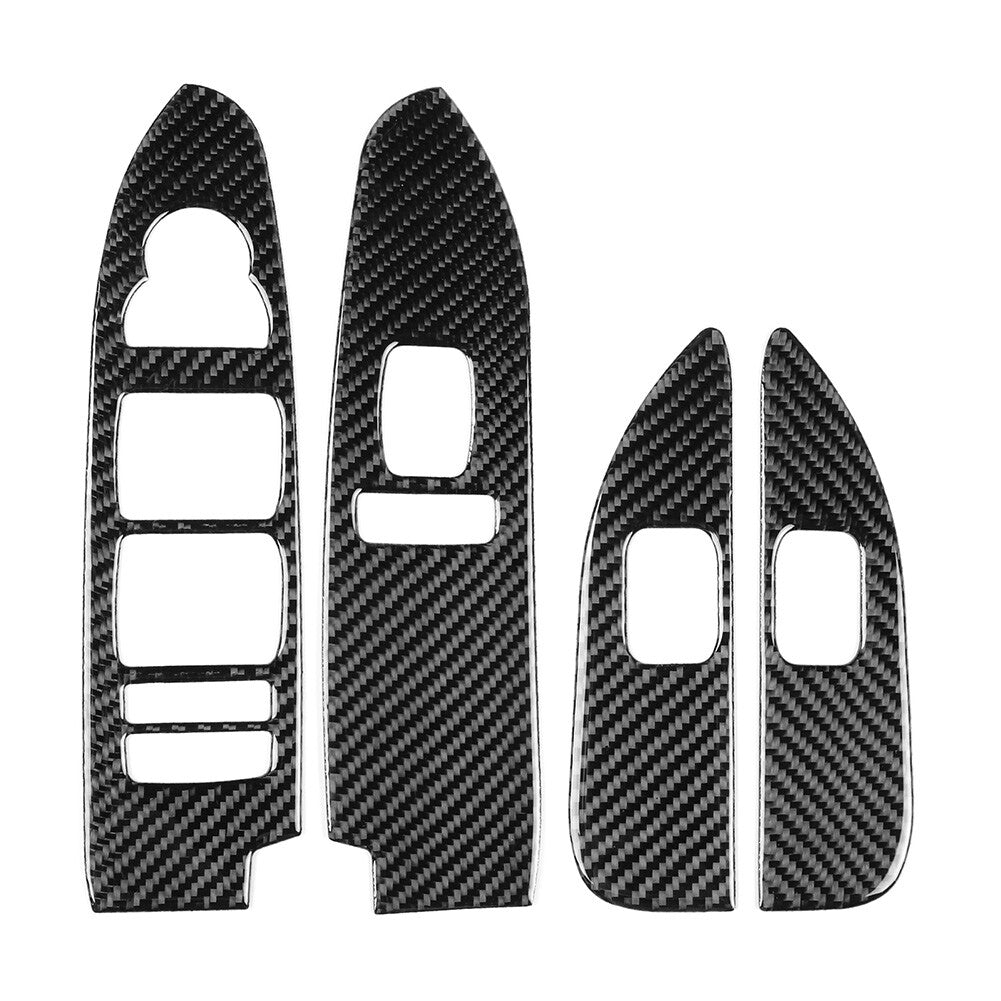 Front Window Control Cover Trim Black for Cadillac CTS Sedan Wagon 2008-13 LHD