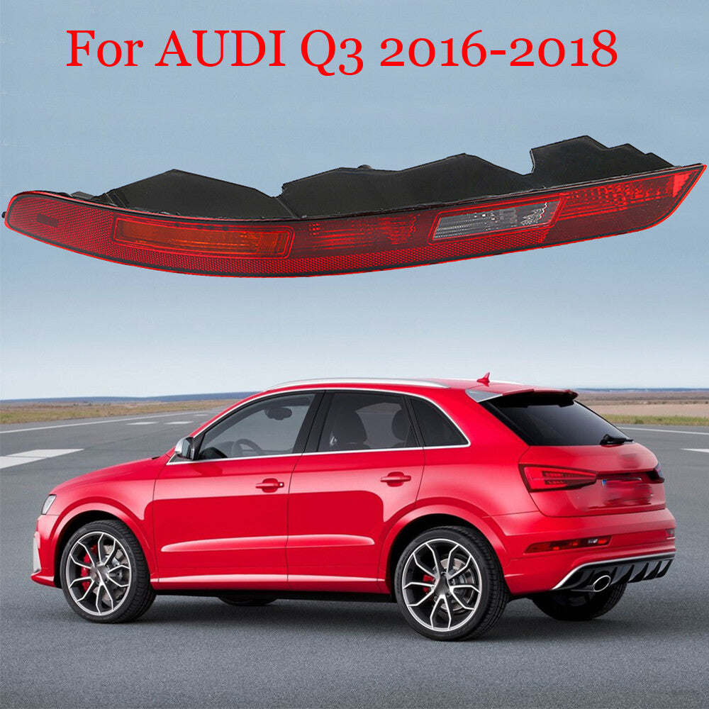 Left Driver Side Lamp for Audi Q3 2016-2018 Lower Tail Brake Warning light