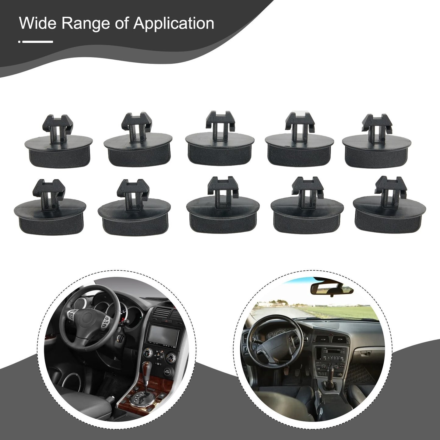 Parts  Accessories Clips 68034329AA 965831617783 10 Pcs/set Hot/Easy To Install