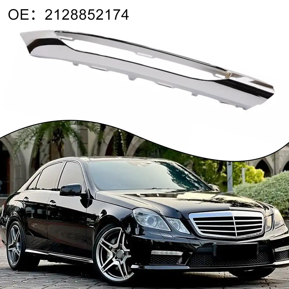 Left Fog Light Chrome Trim Molding for Benz W212 E350 550 2010~2013 A2128852174