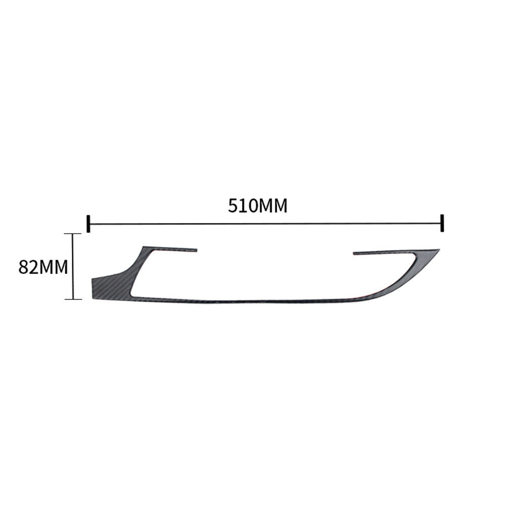 Carbon Fiber Central Vent Outlet Trim for Audi A6 A7 2012-2018