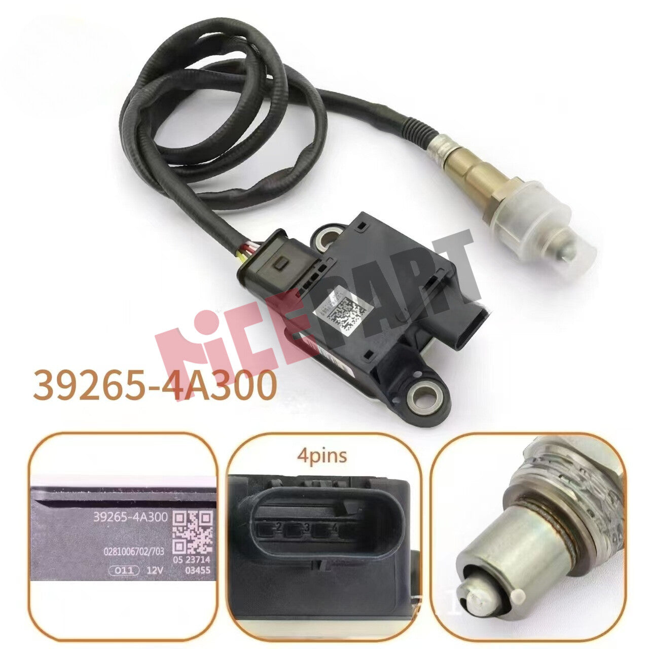 39265-4A300 PM Particulate Matter Sensor Compatible with for Hyundai H-1 09-18 2.5 CRDi