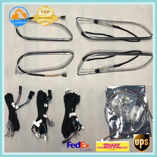 Ambient Light for Mercedes W117 CLA Interior Part Door Trim 2014~2019 12 Colors