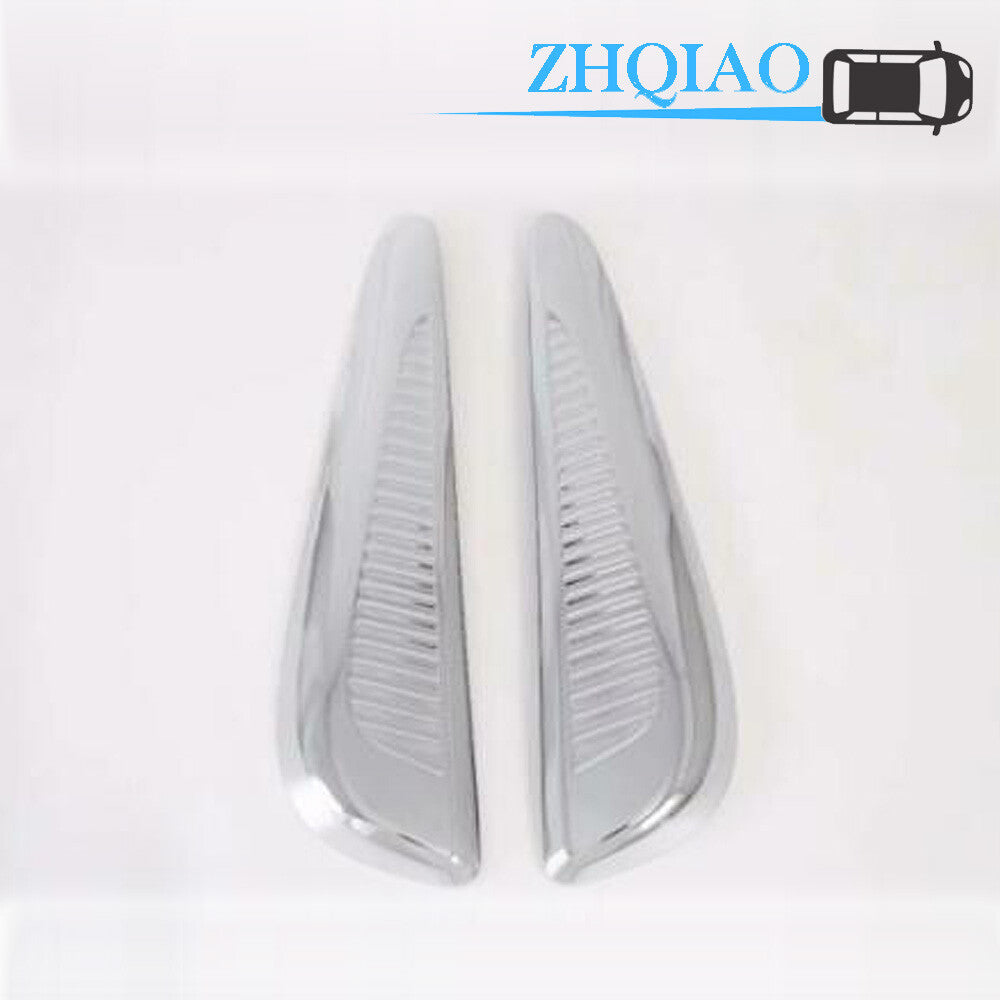 ABS Chrome Front Fog Light Lamp Cover Trim Molding for Toyota Prius 2019-2020