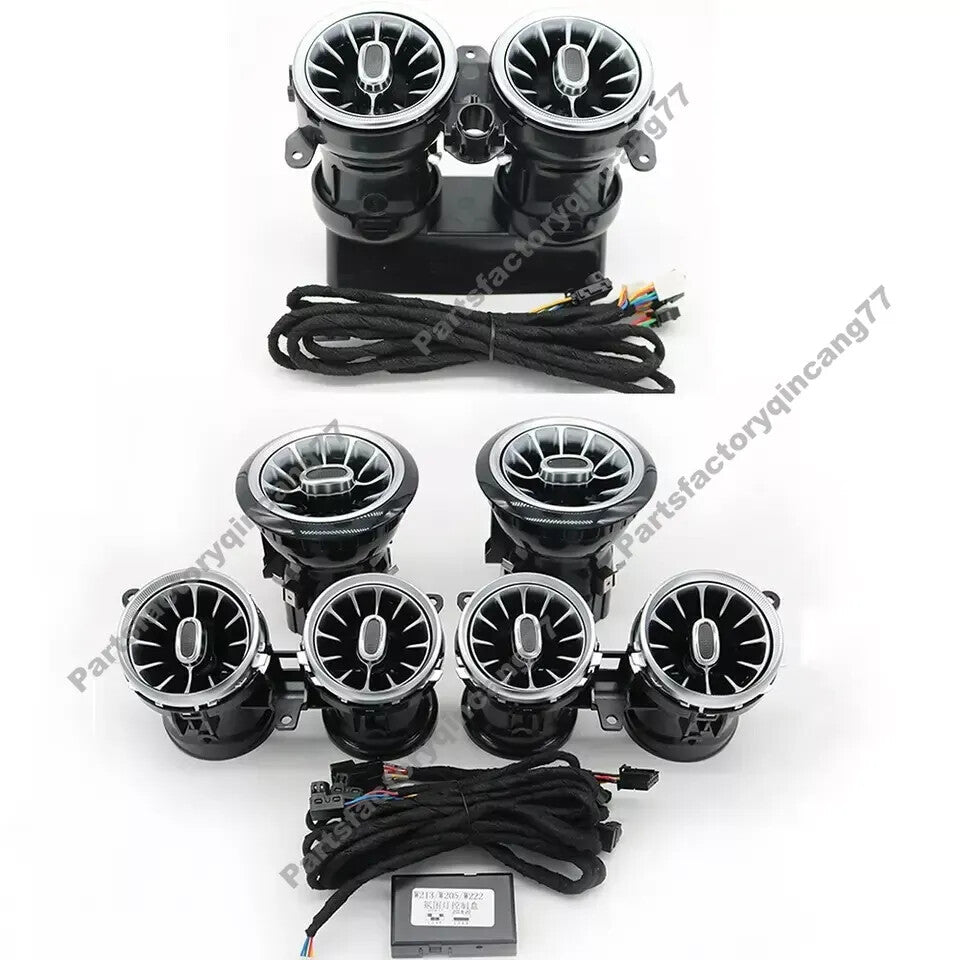 for Mercedes-Benz W205 C-Class Interior Trim Set Atmosphere Ambient Light 2015+