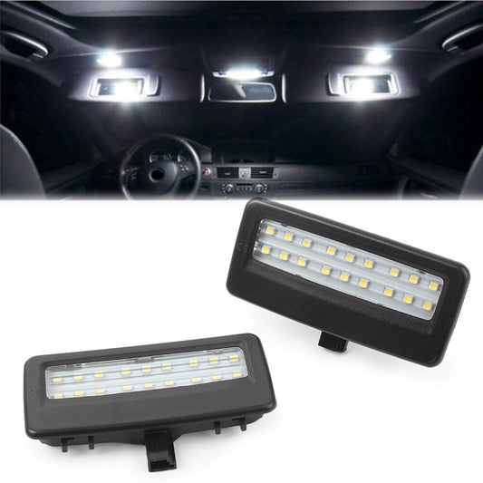 Fit for Bmw F10 F11 F07 F01 F02 F03 Error Free LED SMD Vanity Mirror Visor Light