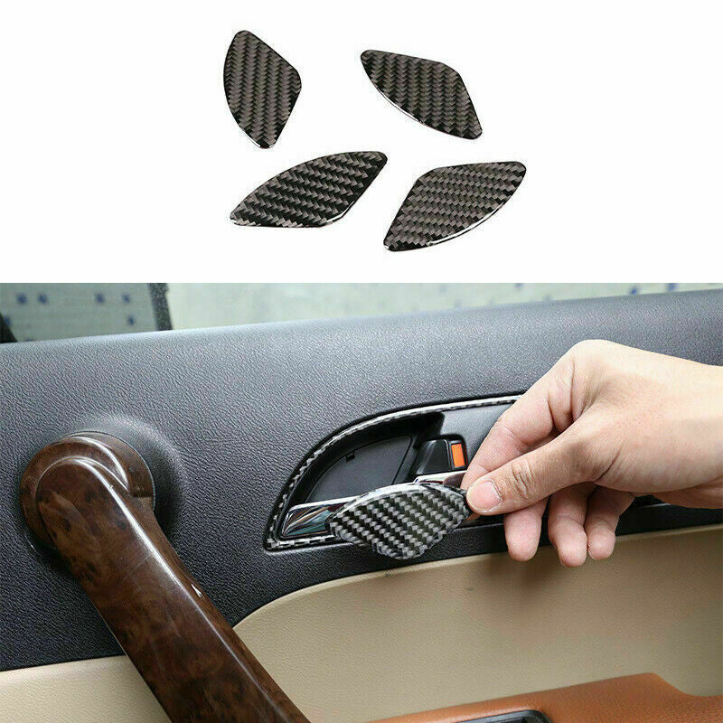 Carbon fiber interior door handle cover