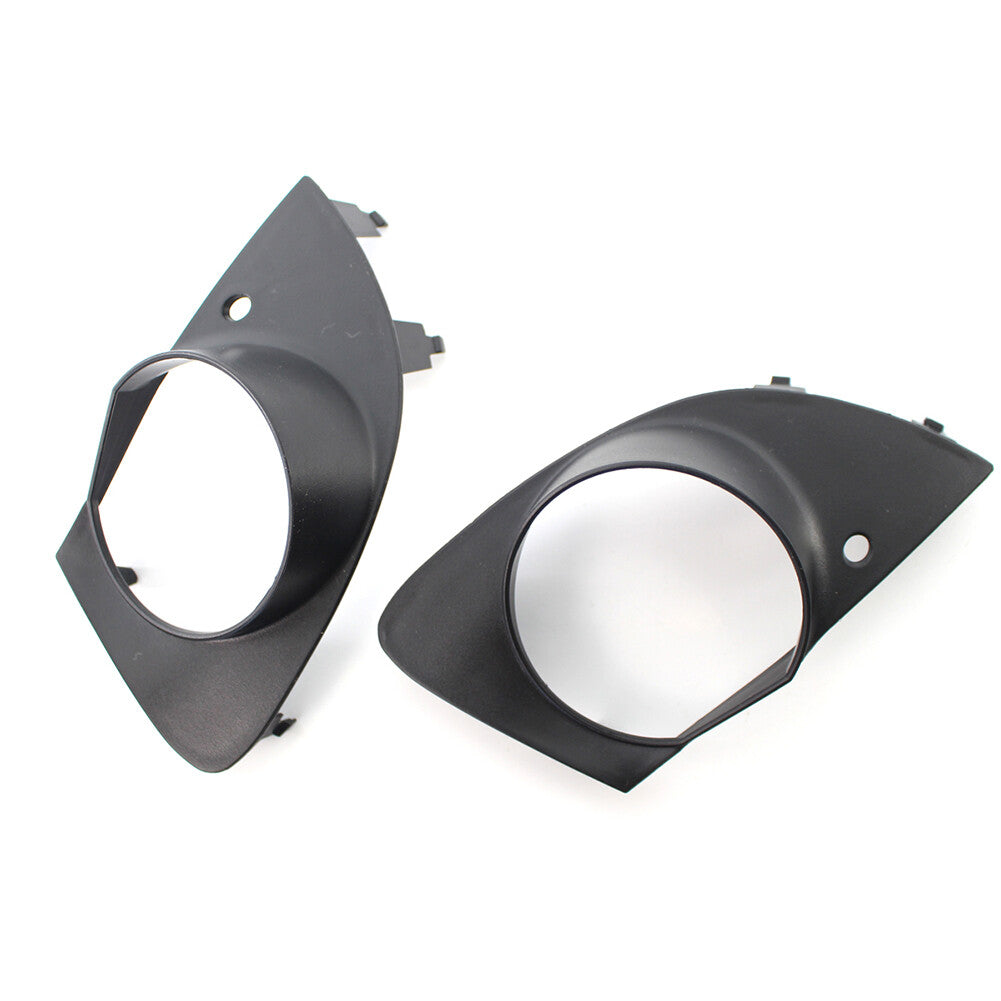 Front Bumper Grill Fog Light Lamp Black Cover for BMW E65 E66 750i 760Li 2006-08