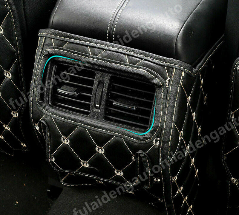 3x for Nissan Teana Altima 19-2022 for Seat Back Protector Cover Anti-kick Mat Black